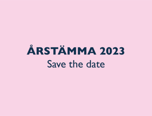 Save the date! Årsstämma 2023